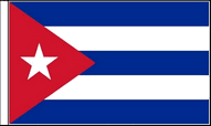 Cuba Hand Waving Flags